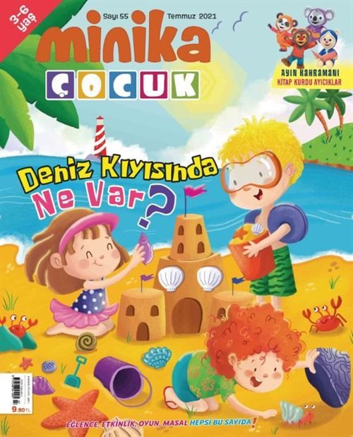 Minika Çocuk Aylık Çocuk Dergisi Sayı: 55 Temmuz 2021