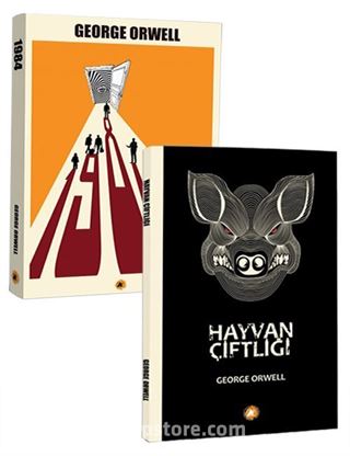 George Orwell - En Çok Okunan Kitapları Set (2 Kitap)