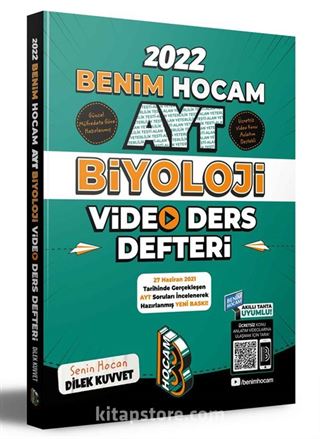 2022 AYT Biyoloji Video Ders Defteri (Konu Anlatım)