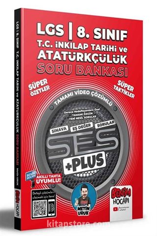 2022 LGS 8.Sınıf İnkılap Tarihi ve Atatürkçülük SES PLUS Soru Bankası