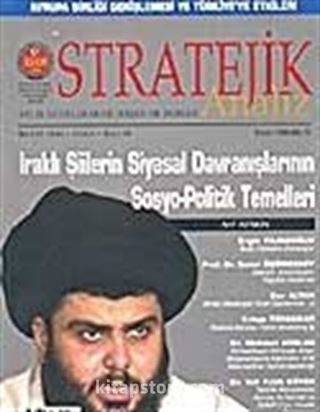 Stratejik Analiz /Sayı:49 / Mayıs 2004 Uluslararası İlişkiler Dergisi Cilt 5