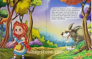 Seçme Dünya Masalları Resimli (15 Kitap Set) (5, 6, 7 Yaş ve Üstü)