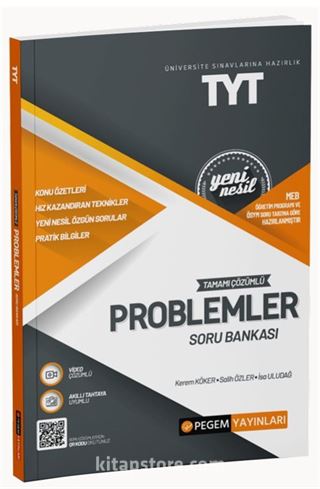 2022 Üniversite Sınavlarına Hazırlık TYT Tamamı Çözümlü Problemler Soru Bankası
