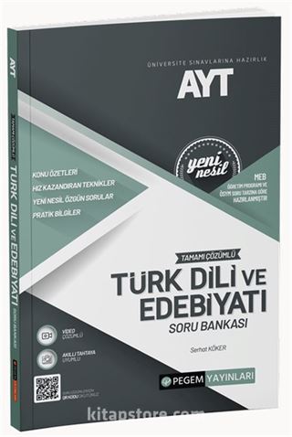 2022 AYT Tamamı Çözümlü Edebiyat Soru Bankası