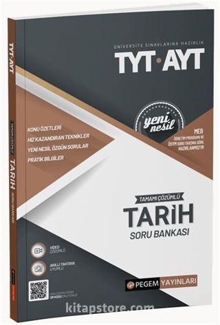 2022 TYT-AYT Tamamı Çözümlü Tarih Soru Bankası