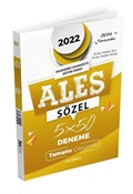 2022 ALES Sözel 5 Denemetamamı Çözümlü