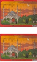 Sultan Ahmet Camii -Ahşap Puzzle