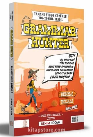 YDS - YÖKDİL - YDT Grammar Hunter Tamamı Çözümlü Soru Bankası