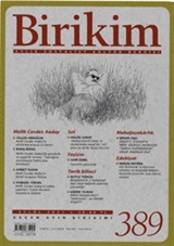 Birikim Aylık Sosyalist Kültür Dergisi Sayı: 389 Eylül 2021
