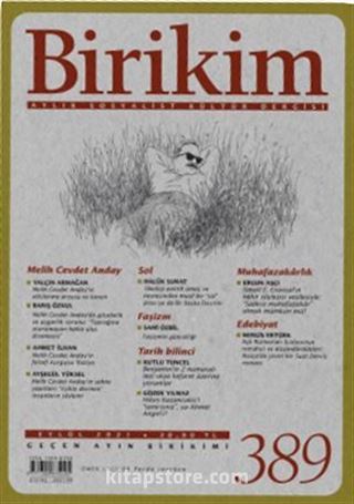 Birikim Aylık Sosyalist Kültür Dergisi Sayı: 389 Eylül 2021
