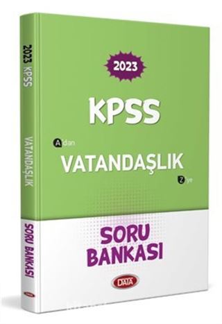2023 KPSS A'dan Z'ye Vatandaşlık Soru Bankası