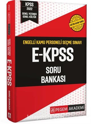 2022 E-KPSS Soru Bankası