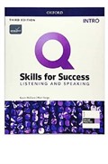 Q Skills for Success intro - Listening and Speaking