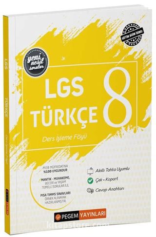 2022 LGS Türkçe Ders İşleme Föyü
