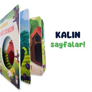 İlk Dokun Hisset Kitabım- Çiftliğe Dokun