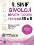 9. Sınıf Biyoloji Biyotik Tarama Testleri 25x11