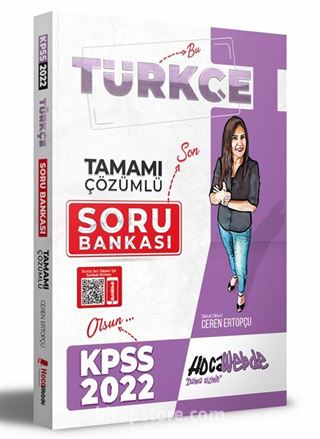 2022 KPSS Türkçe Tamamı Çözümlü Soru Bankası
