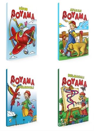 Süper Boyama (4 kitap)