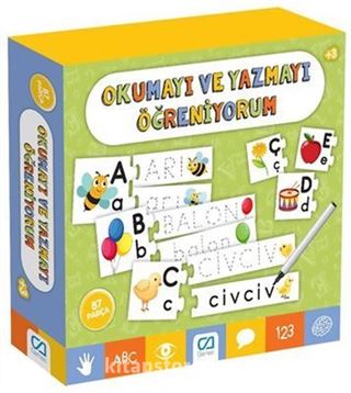 Ca Games Okuma ve Yazma Öğreniyorum Eğitici Oyun(42835)