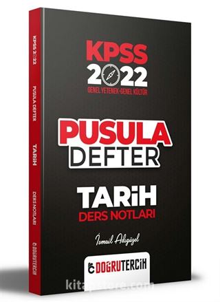 2022 KPSS Tarih Pusula Defter Ders Notları