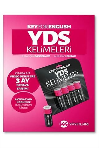 Key For English YDS Kelimeleri + Aktivasyon Kodu