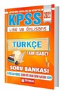 2022 KPSS Lise ve Önlisans Tam İsabet Türkçe Soru Bankası