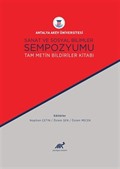 Antalya Akev Üniversitesi Sanat ve Sosyal Bilimler Sempozyumu Tam Metin Bildiriler Kitabı