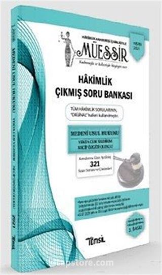 Müessir Adli-İdari Hakimlik Çıkmış Soru Bankası ve Çözümleri Medeni Usul Hukuku