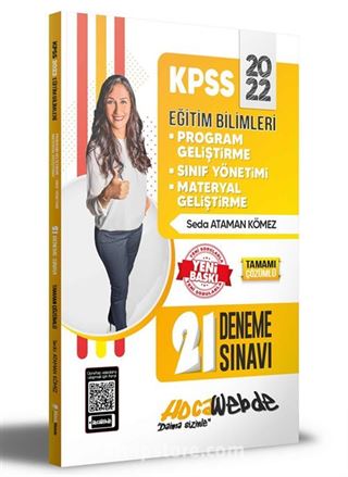 2022 KPSS Eğitim Bilimleri Program Geliştirme - Sınıf Yönetimi - Materyal Geliştirme 21 Deneme Sınavı
