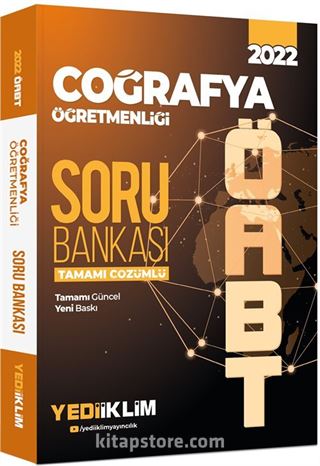 2022 ÖABT Coğrafya Öğretmenliği Tamamı Çözümlü Soru Bankası