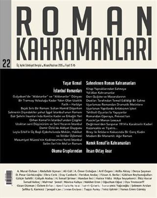Roman Kahramanları Sayı: 22 (Nisan-Haziran 2015)