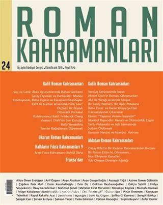 Roman Kahramanları Sayı: 24 (Ekim-Aralık 2015)