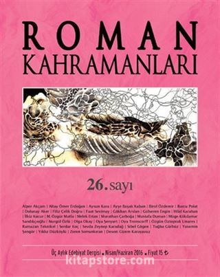 Roman Kahramanları Sayı: 26 (Ocak-Mart 2016)
