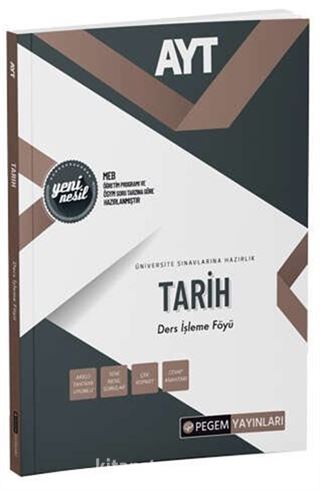 2022 AYT Tarih Ders İşleme Föyü