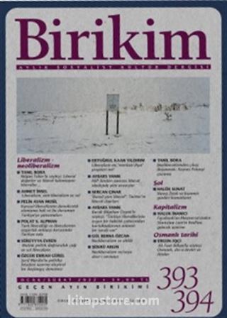 Birikim Aylık Sosyalist Kültür Dergisi Sayı: 393-394 Ocak-Şubat 2022