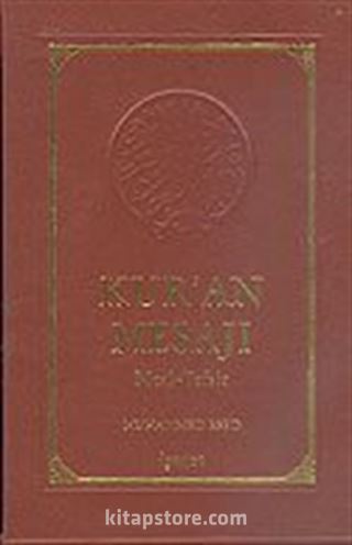 Kur'an Mesajı / Meal-Tefsir (Büyük Boy Kutulu Mushaflı)