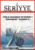 Seriyye İlim, Fikir, Kültür ve Sanat Dergisi Sayı:39 Ocak 2022
