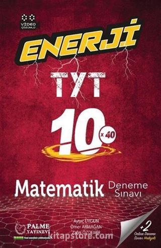TYT Enerji Matematik 10x40 Deneme Sınavı