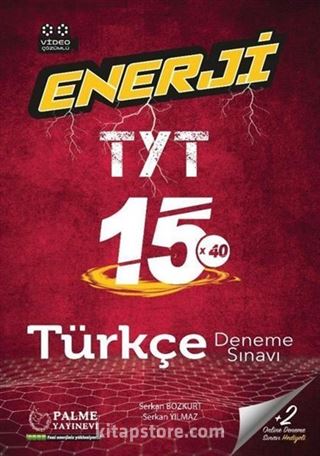 TYT Enerji Türkçe 15x40 Türkçe Deneme Sınavı