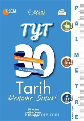 TYT Tarih Palmetre 30'lu Deneme Sınavı