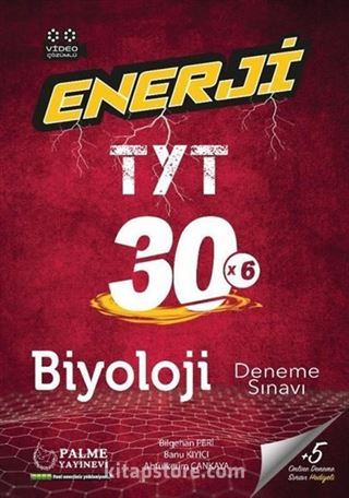 TYT Enerji Biyoloji 30x6 Deneme Sınavı