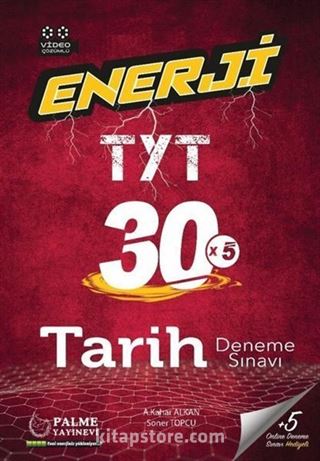TYT Enerji Tarih 30x5 Deneme Sınavı