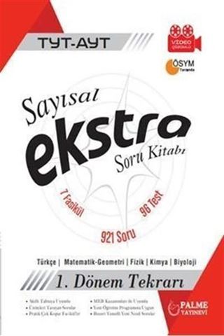 TYT AYT Sayısal Ekstra Soru Bankası