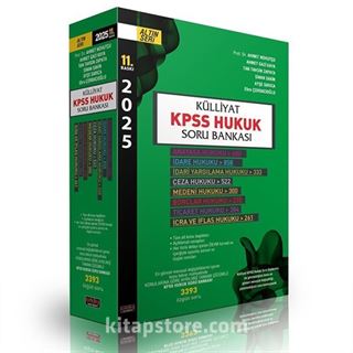 Külliyat KPSS Hukuk Soru Bankası