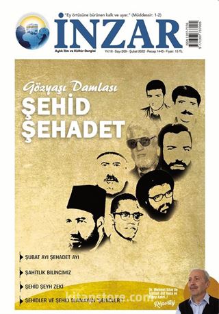 İnzar Dergisi Sayı: 209 - Şubat 2022