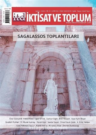 İktisat ve Toplum Dergisi 136. Sayı / Sagalassos Toplantıları