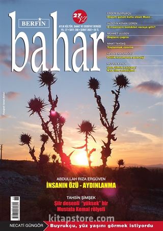 Berfin Bahar Aylık Kültür Sanat ve Edebiyat Dergisi Sayı:288 Şubat 2022