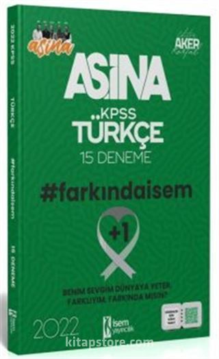 2022 KPSS Aşina Türkçe 15 Deneme