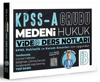 KPSS A Grubu Borçlar Hukuku Video Ders Notları