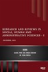 Research and Reviews in Social, Human and Administrative Sciences - I / December 2021